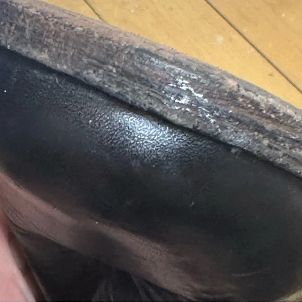 💜 Frye Black Leather Chelsea Ankle Boot (7)